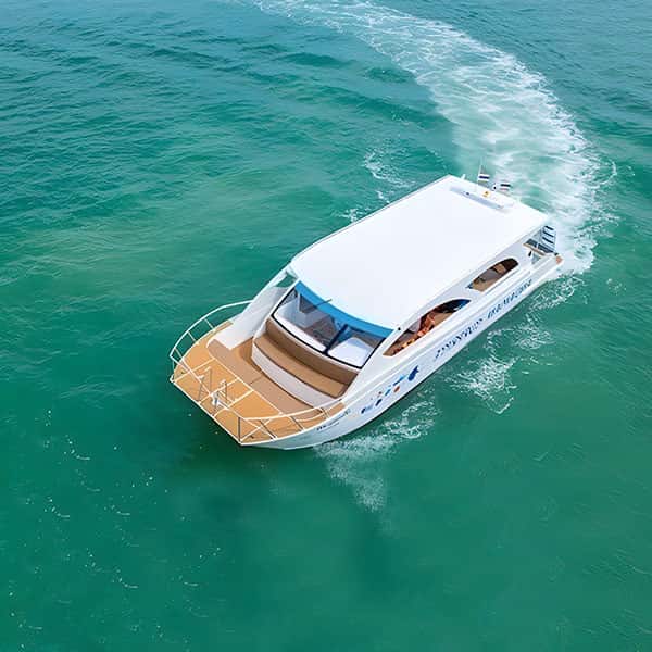 luxury phi phi tour from phuket speed catamaran