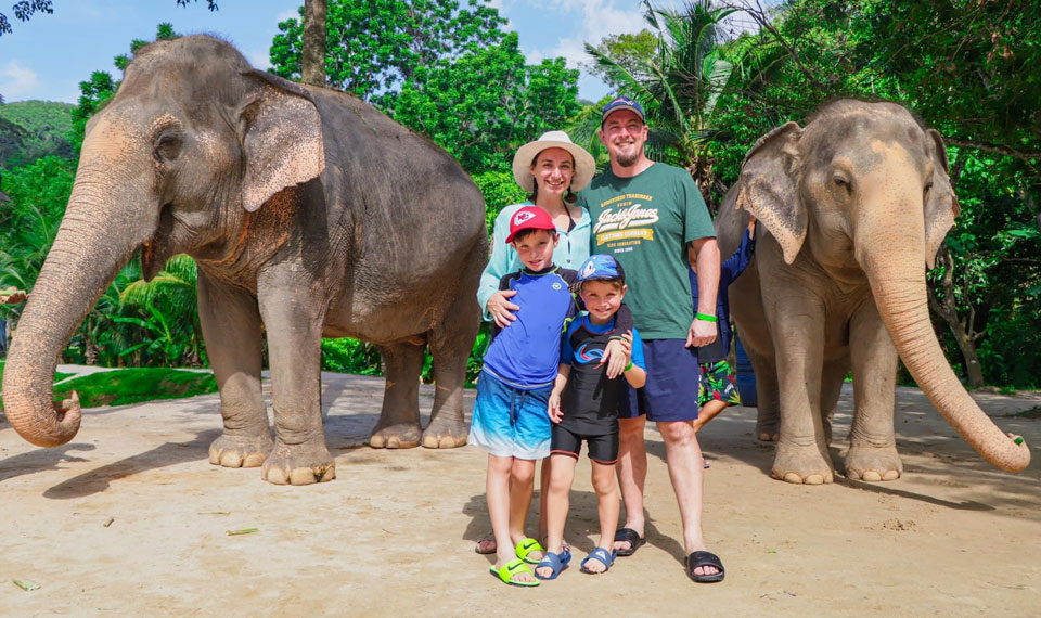 phuket green elephant sanctuary park