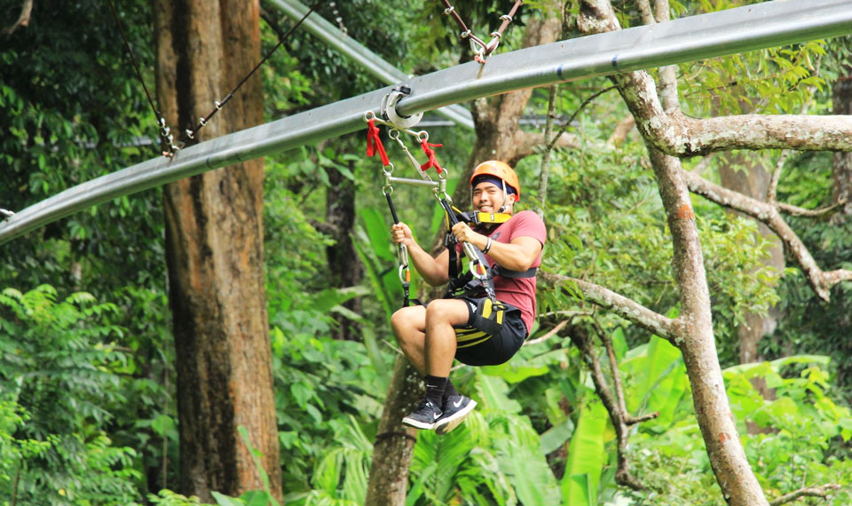 roller zipline hanuman world phuket