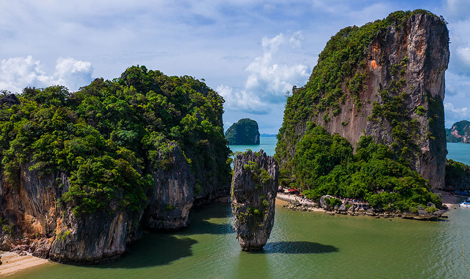 James Bond island by luxury catamaran