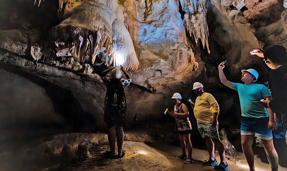 cave exploring phang nga bay