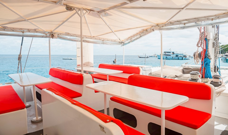 coral and raya island sailing yacht catamaran 4 coral and raya island tour