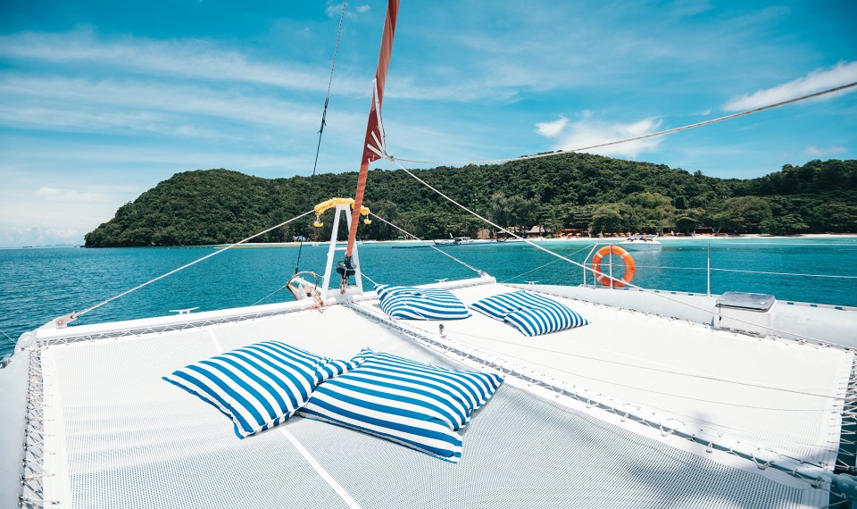 coral and raya island sailing yacht catamaran 5 coral and raya island tour