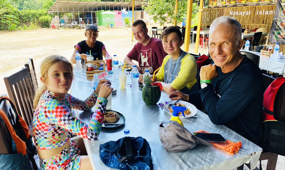 lunch at phuket jetski tour