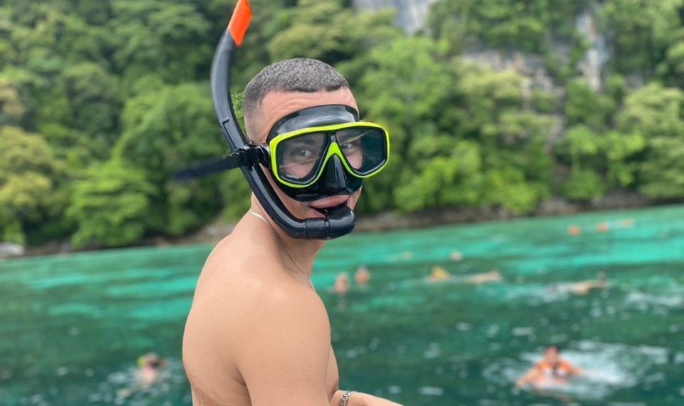 phi phi khai catamaran snorkeling phi phi