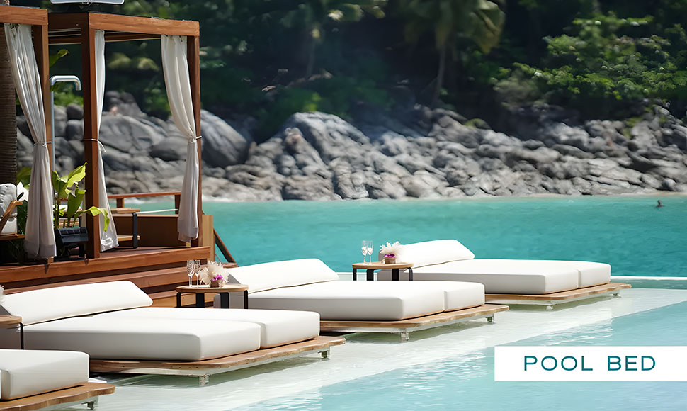 pool-bed pool bed